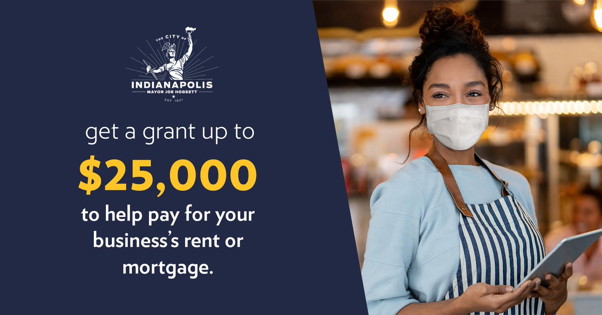 ATTENTION restaurants, bars, and live entertainment venues in #Indy! Applications for the HELP Grant Program are now open! You can receive up to $25,000 for your rent and mortgage. Learn more and apply today: response.indychamber.com/helpgrants