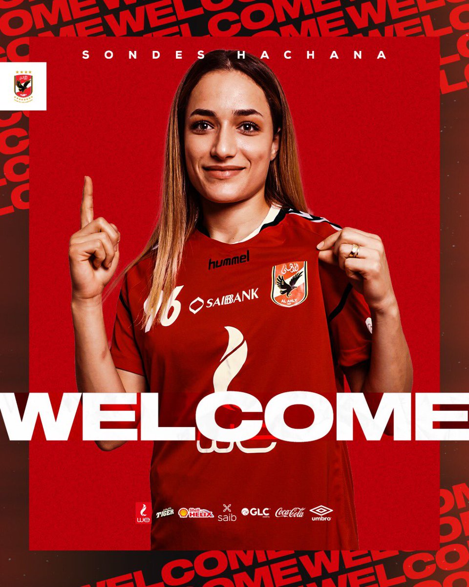 Ahly_Handball's tweet photo. 🤾🏻‍♀️رحبوا معنا بلاعبتنا سندس حشانة 💪

🛑 #يلا_يا_أهلي 🦅 https://t.co/rzL4hdzyix