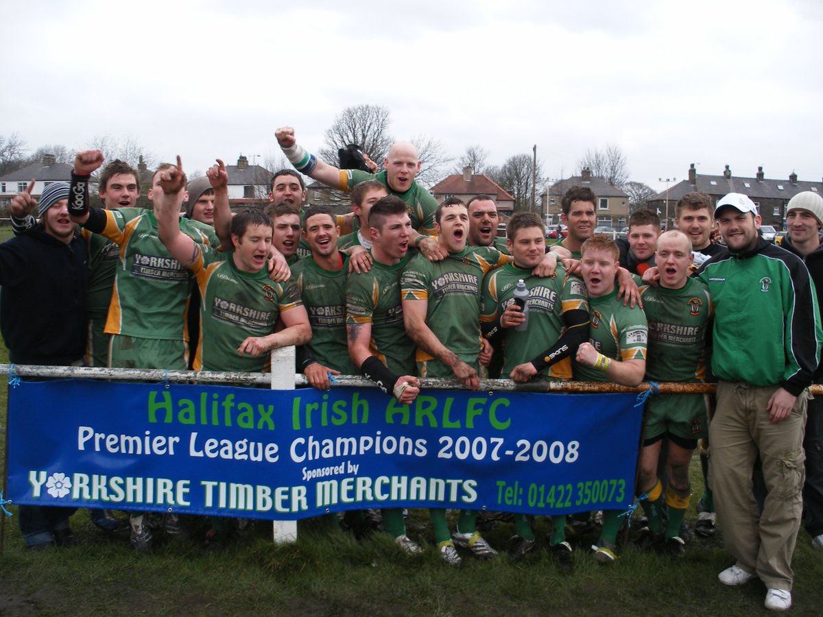 Here's a blast from the past! In 2008 we sponsored local amateur rugby league club Halifax Irish. 

We have always been proud to support our local clubs and this was a great day as they clinched the Premier League, what an achievement. 🏉🏆

Can you recognise any of our staff?
