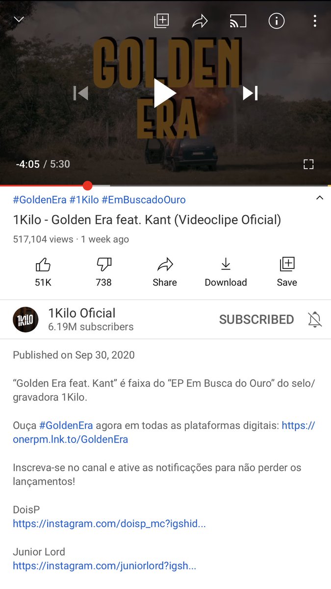 youtu.be/Iiaii5eA7Ro
#GoldenEra ft. Kant 🚂🚂🚂