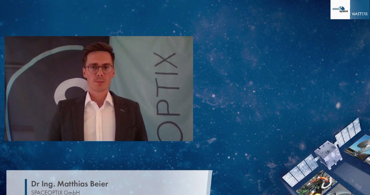 INNOspaceMaster's tweet photo. Up next are the finalists of #INNOspaceMasters @OHB_SE challenge: SUPREME by Neutron Star Systems, @MarsTorus & #SPACEOPTIX.
Join the #LIVEstream here: https://t.co/lBRSw6AT2f
#INNOspaceconf2020 https://t.co/ogVsQOst3R