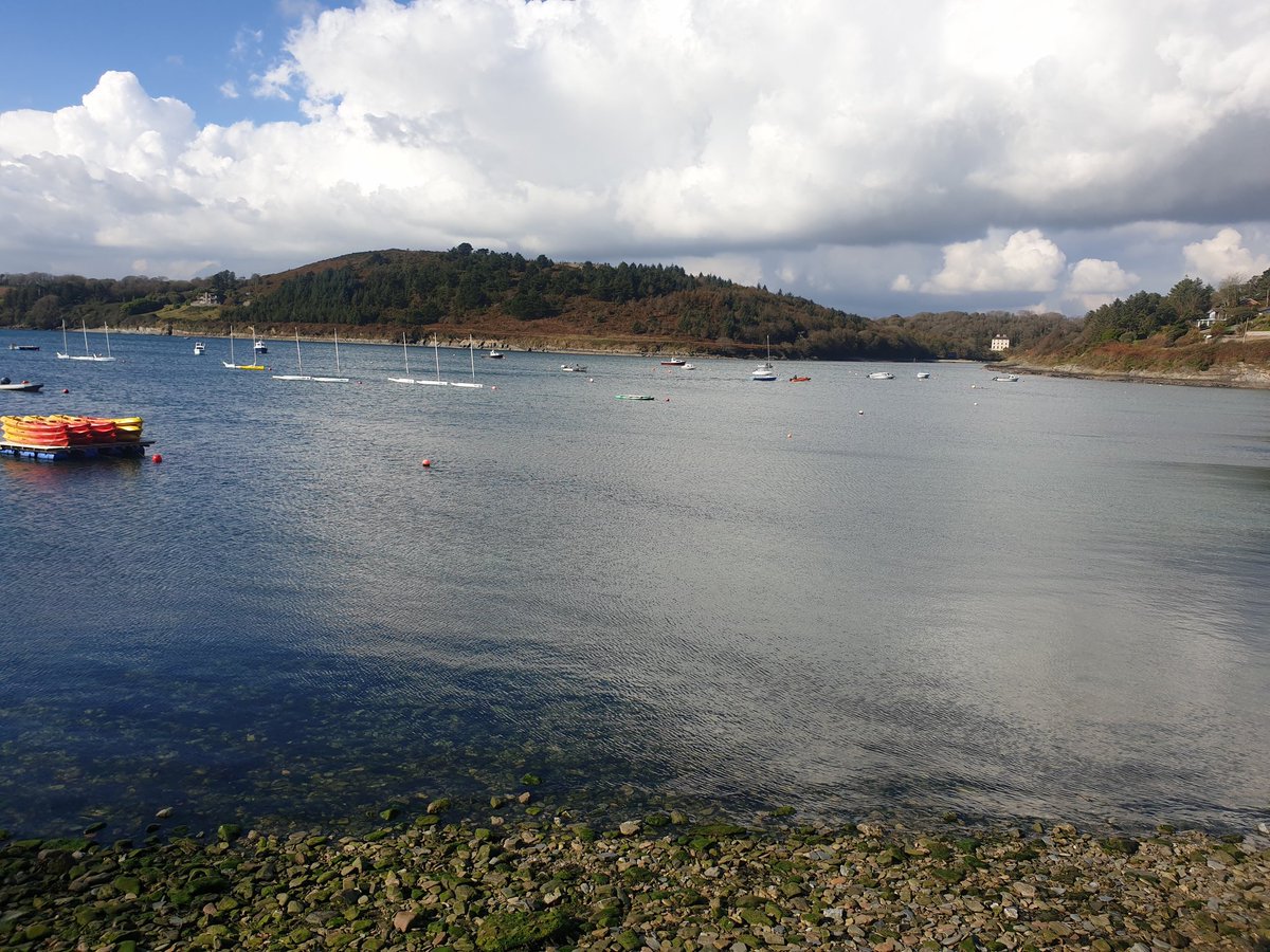 somahony1's tweet photo. There are some up-sides to this situation-lovely weather for lunchtime run and swim #exerciseforyourbugs #viewsforyourmicrobiome https://t.co/mge1cBktxd