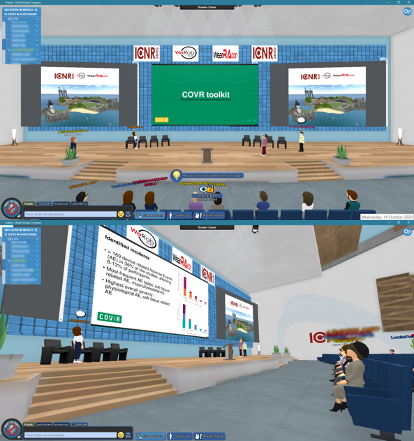 RRDNL's tweet photo. Safety of collaborative robots has been on the agenda today at a very exotic location: the virtual joint conference of #ICNR and #WeRob 2020. @COVRproject co-organized a WeRob special session on Legislation, Safety and Performance of wearable robots, together with @COST_Wearable. https://t.co/seKuHQRrIN