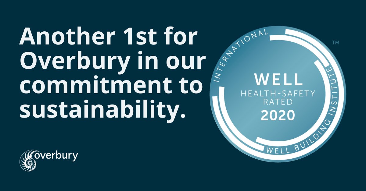 We've been awarded the UK’s first  WELL Health-Safety Rating. It recognises buildings and organisations that are prioritising health and safety in a post-COVID-19 world. Celebrating @WELLcertified .
Full news article: ow.ly/u2cX50BSdLz
#WELLHealthSafety #environmental #well