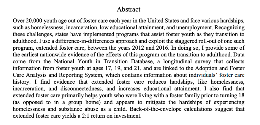 Alexa PrettymanJMP: "Happy 18th Birthday, Now Leave: The Hardships of Aging Out of Foster Care"Website:  https://www.alexaprettyman.com/ 