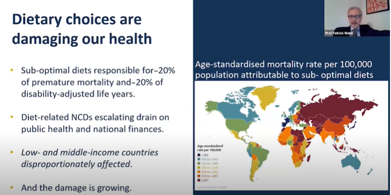 Glo_PAN's tweet photo. Missed @DrPatrickWebb's presentation on the key messages & evidence of our #Foresight report 1st time around? Watch it back here to find out why we need to seize this critical moment in time: https://t.co/hoHHp2yf6S
#InvestInFoodSystems #COVID19 #WorldFoodWeek https://t.co/PIPPBrIexn