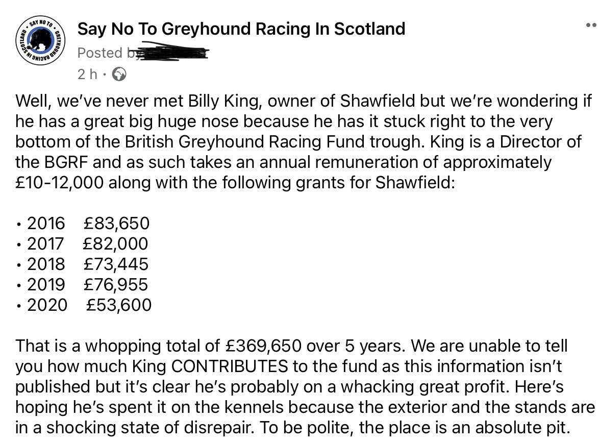 Jura_Harris's tweet photo. #BanGreyhoundRacing #Scotland #Shawfield #Glasgow #BGRF https://t.co/FxFnhZN6iY