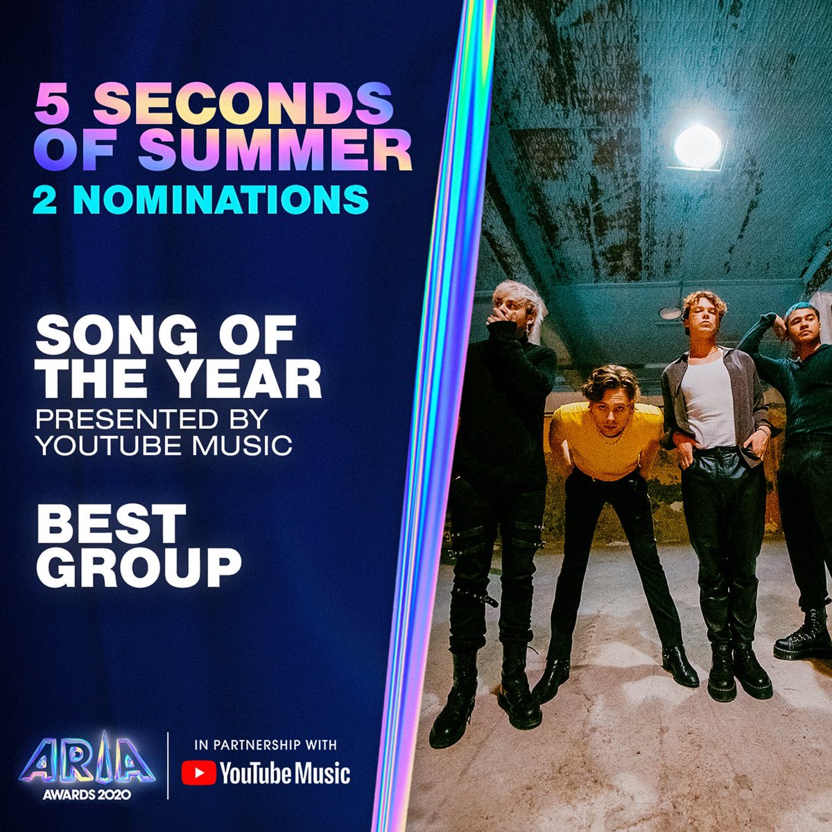 5sos_promopy's tweet photo. ¡Recuerden votar por los chicos en los Aria Awards, el cual tiene 2 nominaciones!😃
https://t.co/RsHAanyXfs
Y no olviden usar el #ARIAs5SOS https://t.co/4Cvjq4oWvw