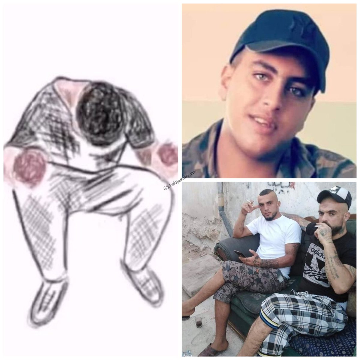 KatSuleman's tweet photo. The Kidnapping &amp; Horrific Revenge attack of a 16yrold #Jordanian child in #zaqah,left the boy with both his hands amputated &amp; eyes gouged out by the 2 perpetrators on the attached image.We demand tht the criminals r shown no mercy for this monstrous act! @KingAbdullahII #Jordan https://t.co/zauyGvNw4e