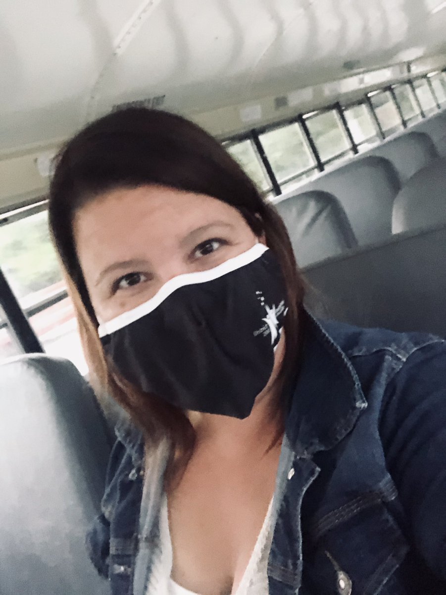 Never too old to try something new! This morning I had the pleasure of riding a big yellow school bus to assist with phasing in our middle school students to in-person learning.  Loved their excitement &amp; nerves 😍 #YourCommunitySchools