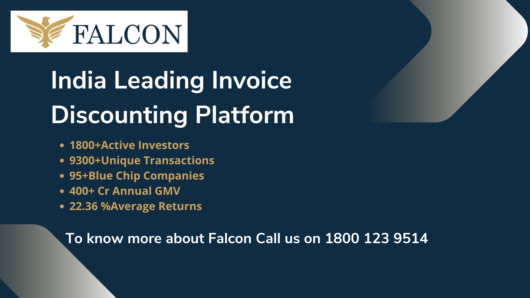 falconsgrup on Twitter: "Falcon is one of the leading P2P Invoice Discounting platforms in India where we connect blue-chip companies with investors. #invoicediscounting #investment #workingcapital #P2P #lending https://t.co/twePF3tpK7" / Twitter