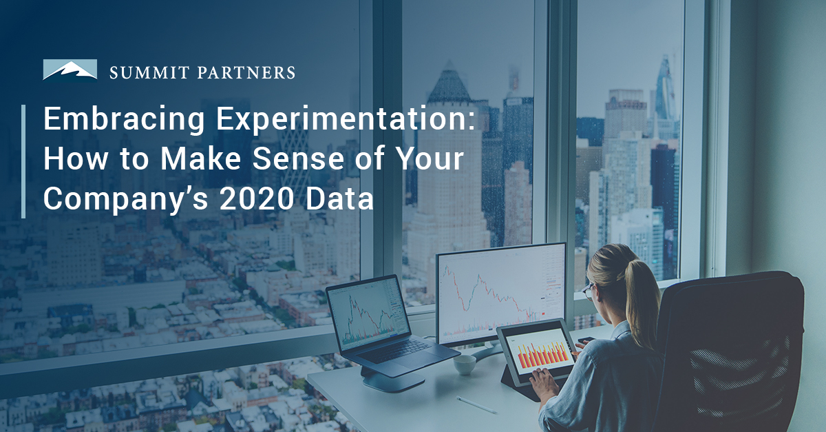 SummitPartners's tweet photo. As you plan for the year ahead, and conclude a year like no other, Summit’s VP of Analytics and Data Science, Cathy Tanimura, shares 3 keys to help your team understand and embrace the power of experimentation and make sense of your non-sensical 2020 data. https://t.co/zHqA4UAGuf https://t.co/1PTr5BaiEz