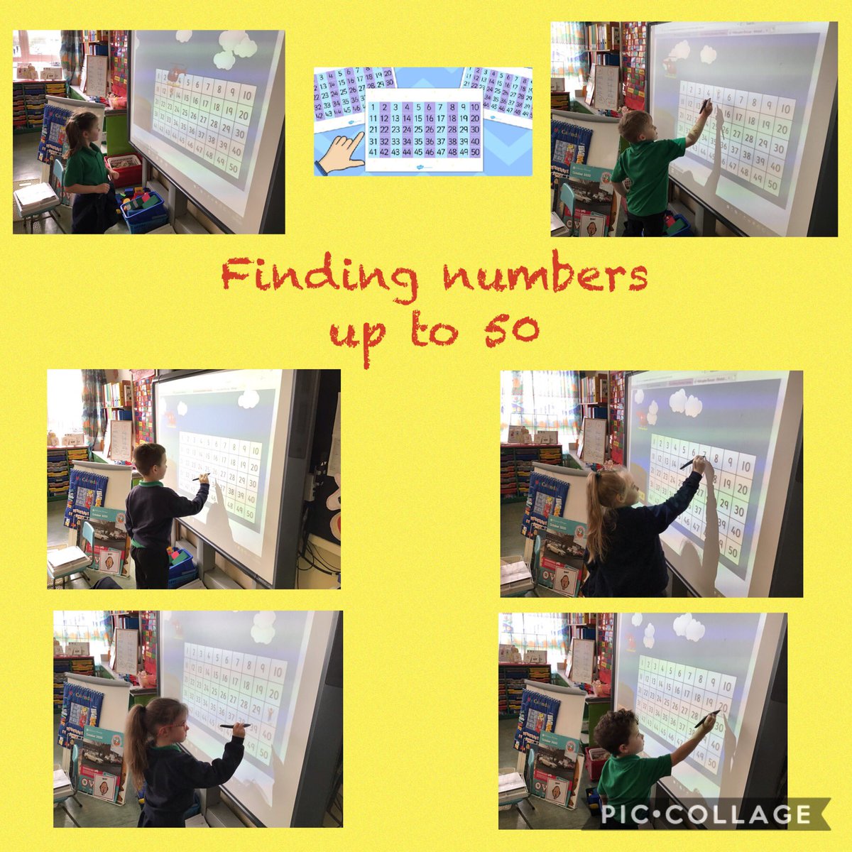 StMalsColeraine's tweet photo. Primary 2 have been using ICT this week to develop their number skills during @mathsweek @BubblyMaths @WhiteRoseMaths @nrichmaths #MathsWeek2020 #usingict #topmarks #readingnumberwords #numberrecognition #counting #orderingnumbers https://t.co/c5HSbzx9f2