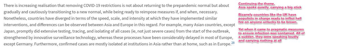 12/ Unsruprisingly then that asia quietly took action at borders, saving lives.While loudly took no action. doing the reverse.