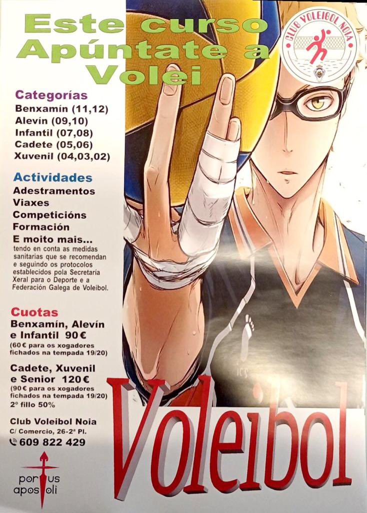 Club Voleibol Noia tweet media