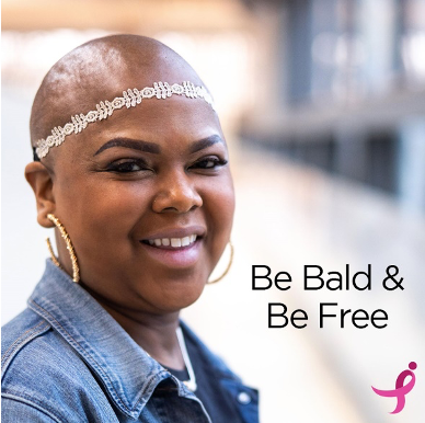 KomenNWohio's tweet photo. Losing your hair bc of #breastcancer tx is so hard. While we all know that true beauty comes from within, we want to remind you that you're stunning, w/ or w/out hair. Whether you're going through tx now or already did, share some of your photos with us on #BeBaldAndBeFreeDay! https://t.co/n7vi7ZPkWO