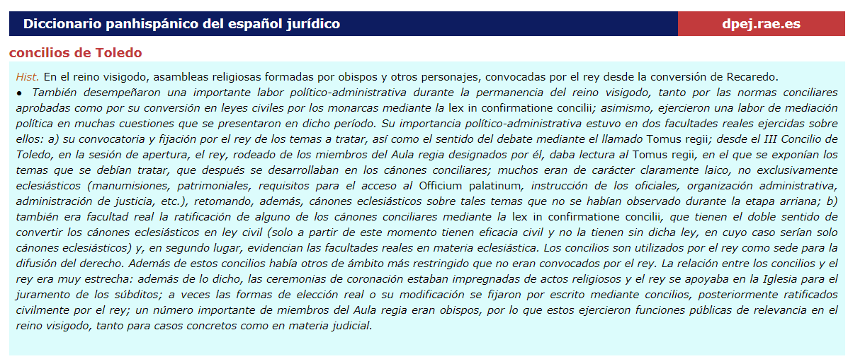 JorgePay1's tweet photo. Clase 5

Seguimos con el dcho. de la #Hispania #Goda

💠Terminamos las #instituciones con el estudio de los #Concilios, apoyándonos en la definición del #DJRA 🔗 https://t.co/1nQCjdZ8wB

💠 Explicamos 2 #fuentes:

📔#LiberIudiciorum (dcho. laico)

📜#LaHispana (dcho. #canónico) https://t.co/fGxcc5f1Lz
