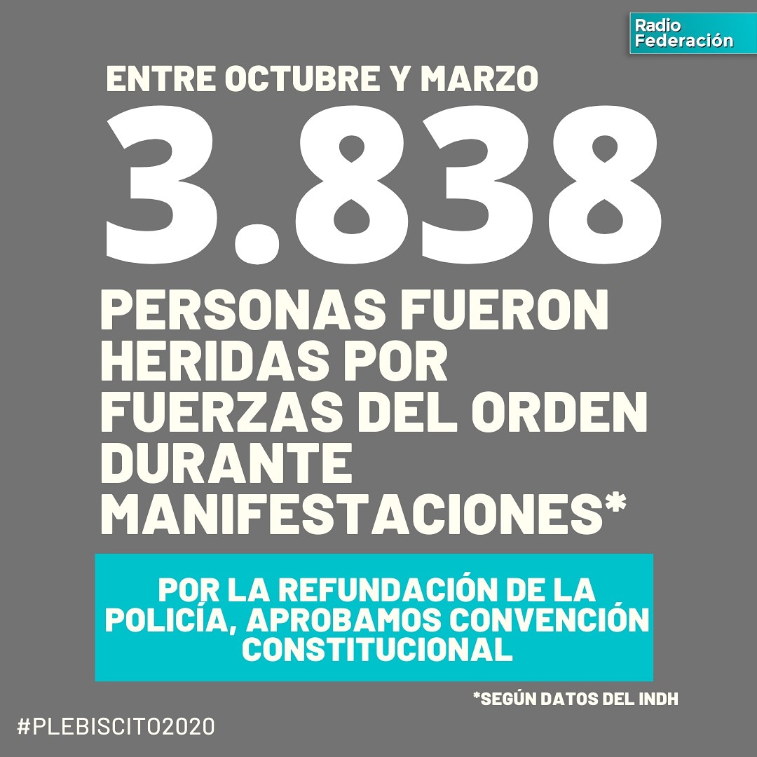 Nunca estuvimos en guerra, fueron otros. 
#Plebiscito2020 #AprueboCC