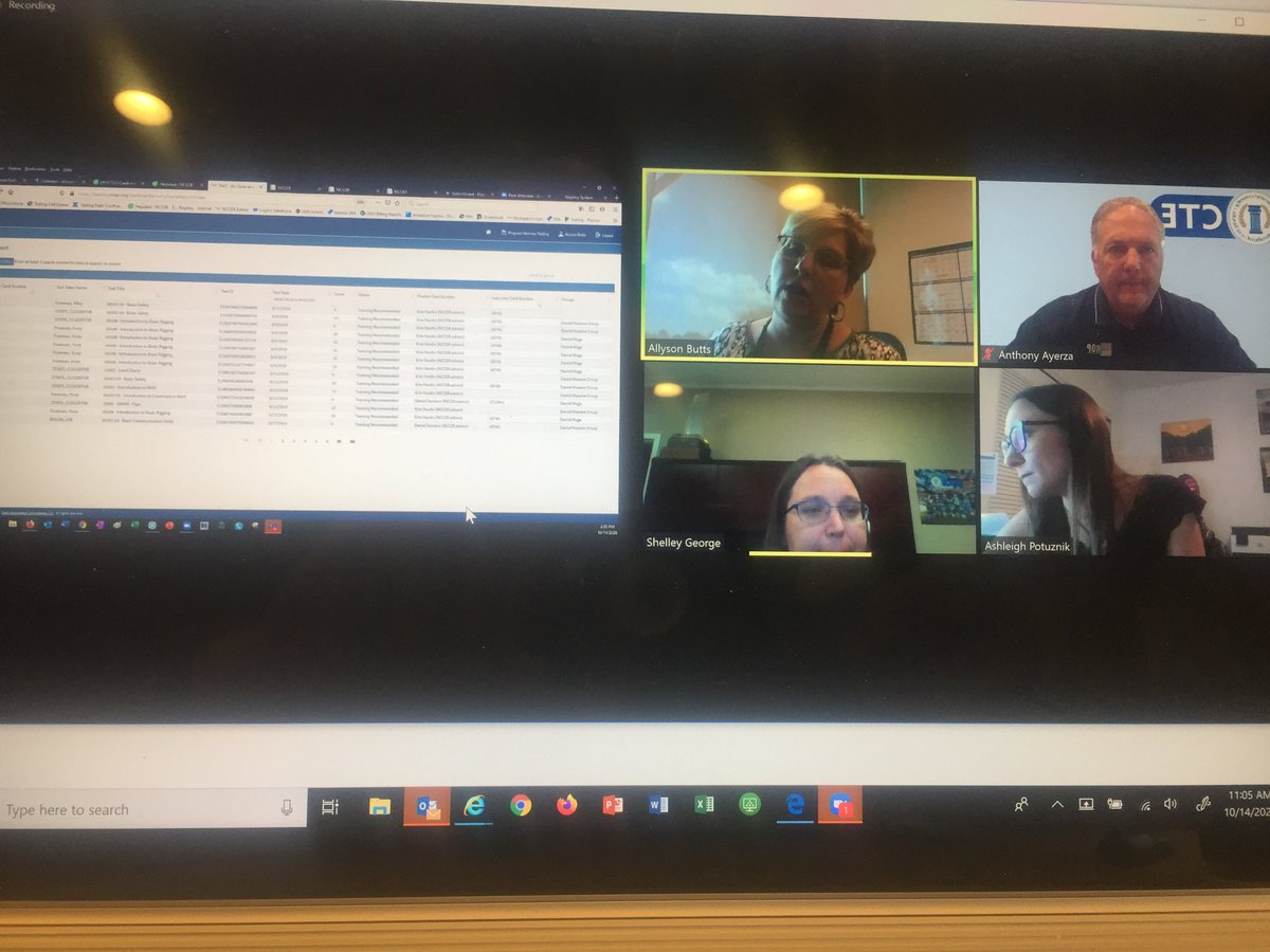 Training for NCCER remote learning happening now. Districts will soon be able to participate in certification training through distance learning. Stay tuned for upcoming announcement.