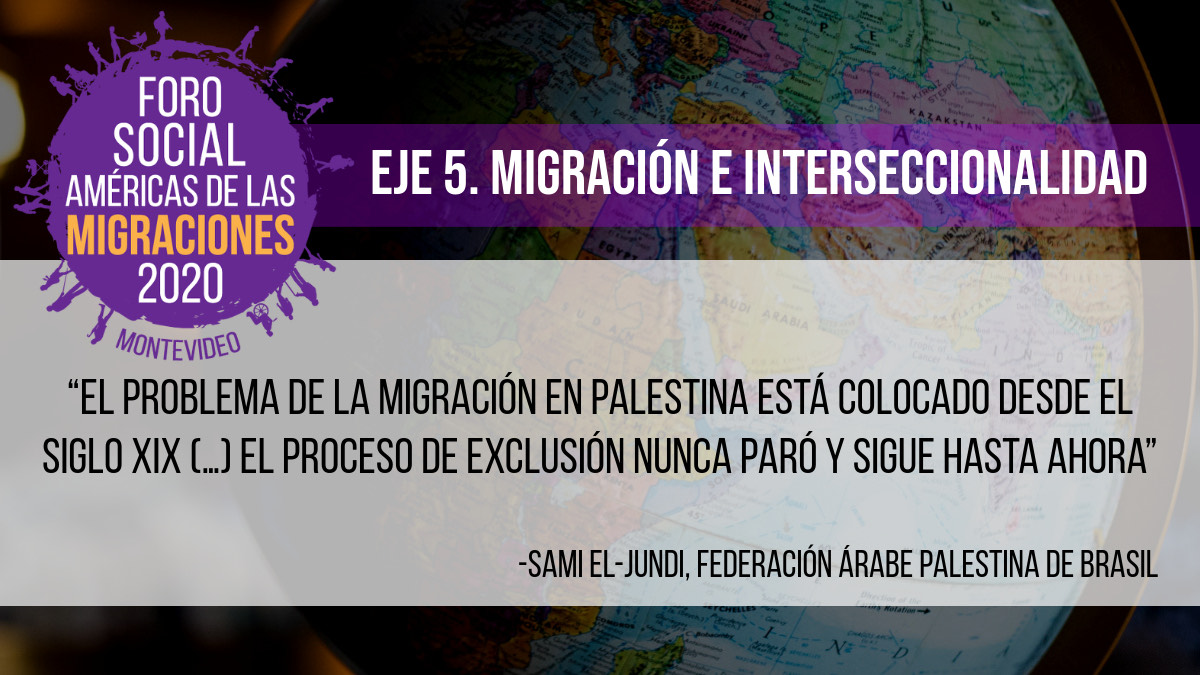 FsamUy's tweet photo. #Fsam2020
🔷UNA ANEXACIÓN SIN EL PUEBLO🔷
En el Pre-Foro de septiembre, el investigador Sami El-Jundi compartió su análisis acerca de la situación de Palestina, que desde hace varias décadas es ocupada por el Estado de Israel. https://t.co/Q0eXw5E7Ht