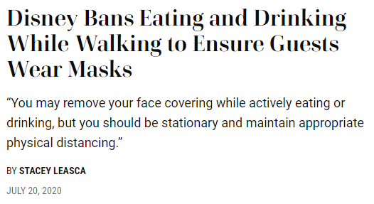 (16/60) Refusing to be complacent, Disney remained vigilant in keeping guests safe, updating their mitigation strategy w/the latest emerging science published by local & federal health officials. To their credit,they committed themselves to the idea that success not breed content