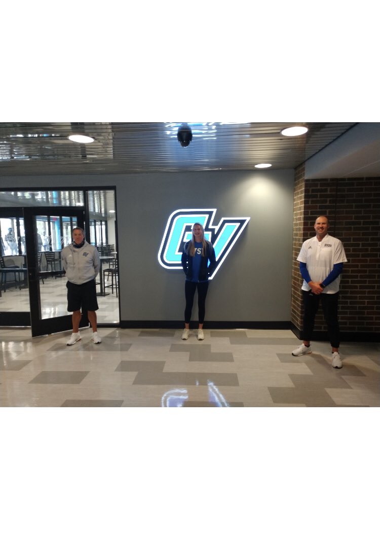 Thank you @gvsuwbb @Mike_WilliamsGV @CoachSayers for showing me around the beautiful campus and facilities today. I am excited to receive an offer to play basketball at GVSU #AnchorUp