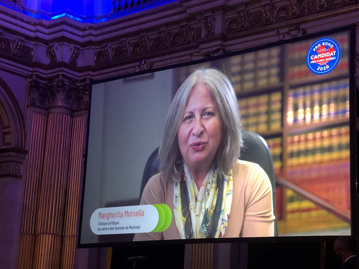 Remise du tout premier prix Paris Québec pour l’engagement des avocats parisien et québécois pour les valeurs de la francophonie <a href="/JusticeProBono/">Justice Pro Bono</a> <a href="/batonnierparis/">Bâtonnier de Paris</a>