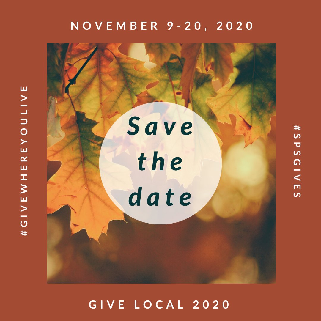 tcfsps's tweet image. We are less than 1-month away from the start of Give Local, a 2-week online giving campaign to build awareness &amp;amp; support for nonprofits throughout South Puget Sound. Visit spsgives.org today for more info. #GiveLocalSPS #SPSGives #SaveTheDate #nonprofits #local #Fall
