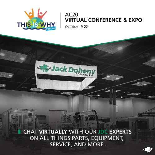 jdc_team's tweet photo. Join us next week starting Oct 19th as we participate in the AC20 Virtual Conference & Expo by the CWEA. Visit our booth & Chat with our JDC team of experts virtually, & earn contact hours while attending, we hope to see you there! #JacksGotYourBack @cwea
https://t.co/OCSZbAiLNV https://t.co/141PSIi0V3