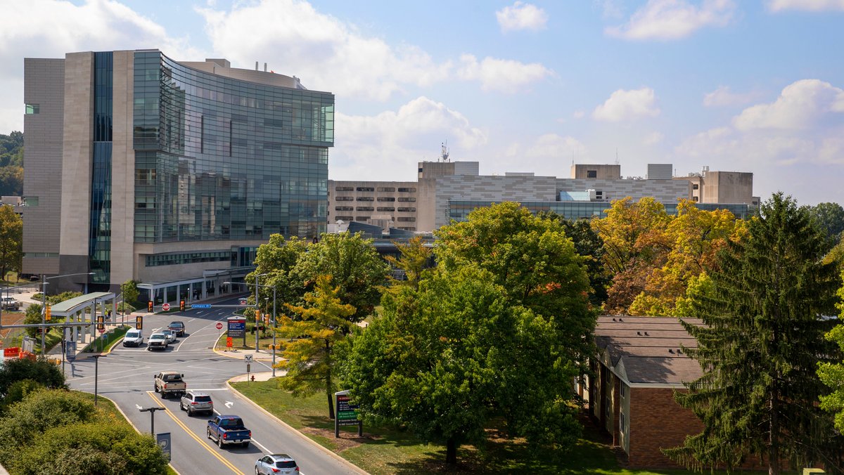 HersheyPA's tweet image. Congratulations to @PennStHershey Milton S. Hershey Medical Center as it celebrates 50 years today with one guiding purpose: Improving the health and well-being of our community.