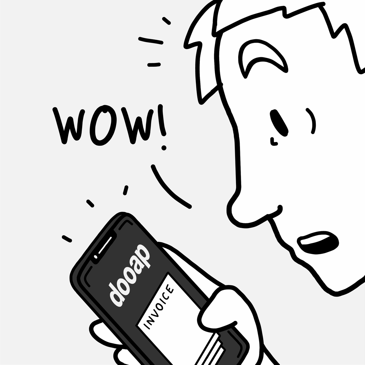 DooapAX's tweet photo. Dooap's mobile app gives users the ability to quickly and effortlessly address critical invoices, so you're back to enjoying your day off in no time! See how the Dooap mobile app saved Joe's day off in the latest comic of Dooap Tales: https://t.co/kXyxJL6kac
#apautomation https://t.co/GmO7q1DWEJ