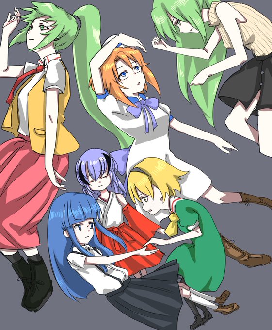 それとなく、ひぐらしの集合絵を描いてたけど、描き終わってから魅音の右手が左手になってたことに気づいたんだがぁ 