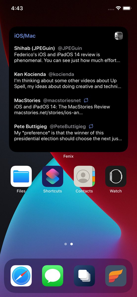 fenix ios
