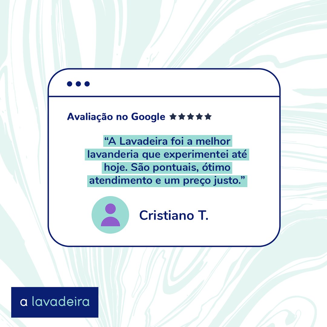 Faça como o Cris, conheça A Lavadeira e ganhe mais horas no seu dia! #ALavadeira #Lavanderia