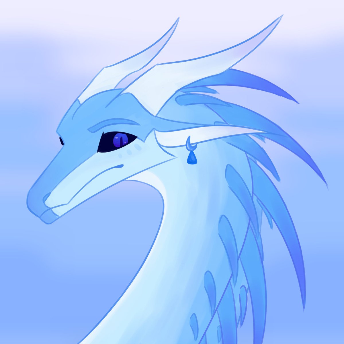 CleverBasilisk's tweet photo. Snowfall concept in honor of The Dangerous Gift's cover reveal
#wingsoffire #queensnowfall #icewing #dragonart https://t.co/tHCJu8A1o4