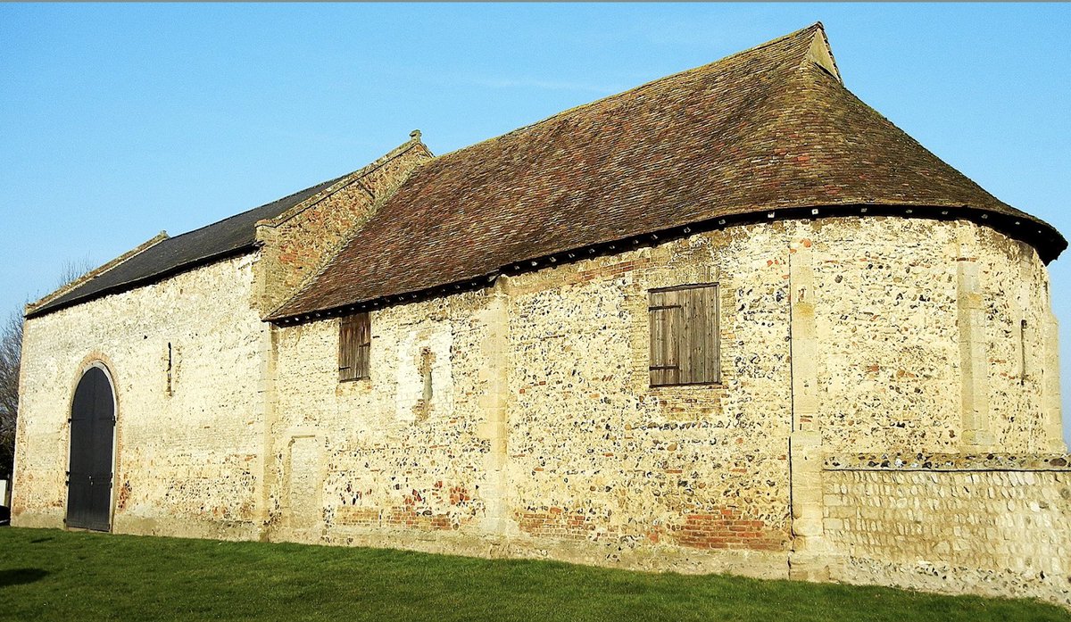 2. ...founded within a generation of the Conquest. Today, only the priory chapel remains. It was converted into a barn & remained in agricultural use until the mid-20thC.  https://www.british-history.ac.uk/vch/cambs/vol10/pp427-437
