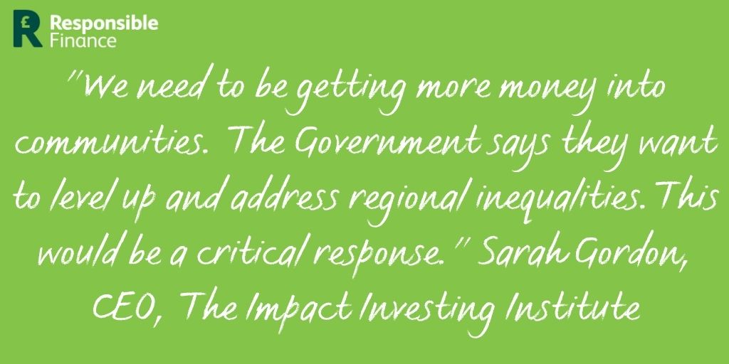 Our recent webinar on Impact Investing highlighted the need to address regional inequalities #levelup #inequalities. Read more about the opportunities and challenges here:  responsiblefinance.org.uk/2020/10/impact…