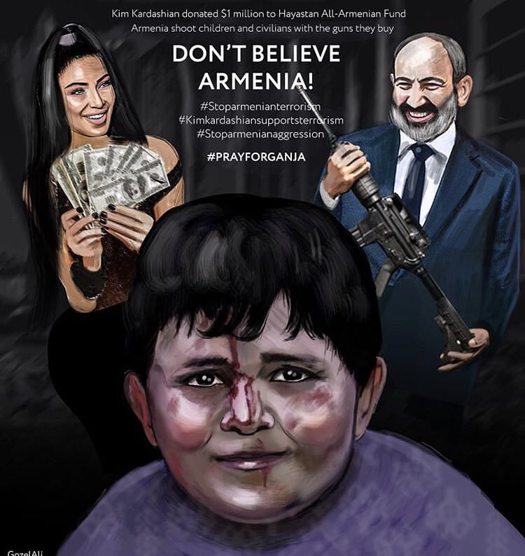 These this 2 men are the biggest terrorists.
One finances, the other carries out. How can you be silent to this, world?! Where is the justice? Which of you can be silent if your home is bombarded and your child is injured.These terrorists must be punished
#StopArmenianTerrorisim