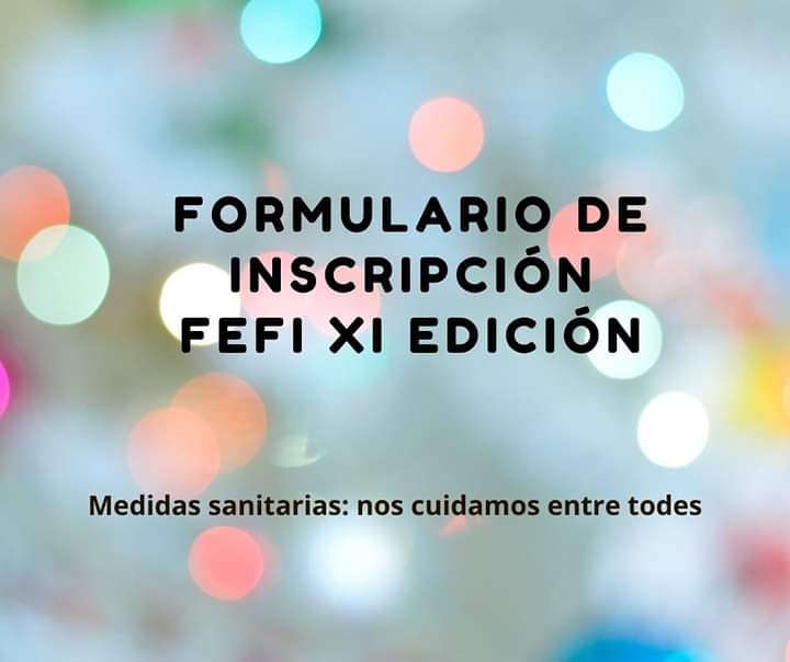 fefi_uruguay's tweet photo. FeFI ediciónXI
8 de Noviembre - 2020
Anotate, compartí, seguinos y copate con las propuestas!!!
#lafefisomostodes #AutogestiónFeminista #fefixi
Formulario de inscripción HABILITADO
Límite 23-10-2020 h 23:59
https://t.co/sutszNGqFi https://t.co/uT0FTSiHTn
