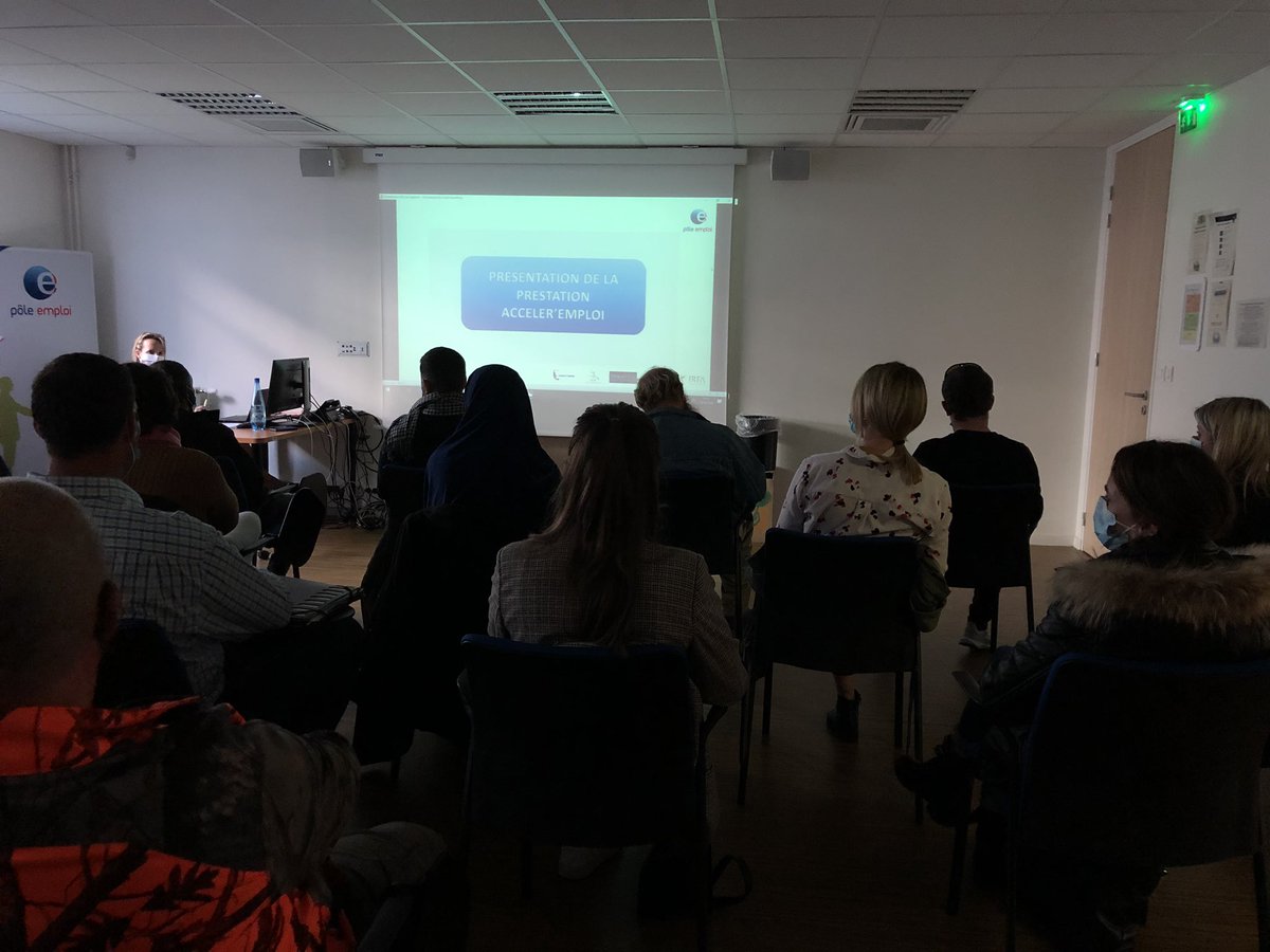 PoncinElise's tweet photo. #AvecPoleEmploi à #Louviers, #présentation de la nouvelle #prestation #acceleremploi : un #coaching pour #optimiser son retour à l’#emploi. 21 #demandeurs s’engagent dans l’#aventure! Et si c’était vous? #contactez votre #conseiller https://t.co/ZkYdOdgtzx