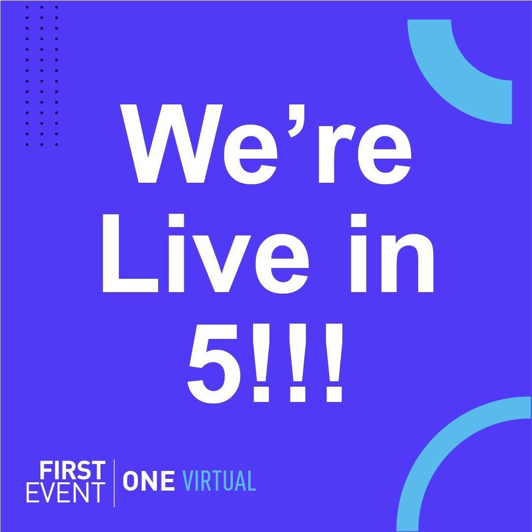 FirstEventUK's tweet photo. You have just enough time to get a brew on before our live stream starts on the Main Stage!
https://t.co/nmvtY4hkYQ
#onevirtual20 #firsteventuk #virtualevents https://t.co/5Pii29bEAh