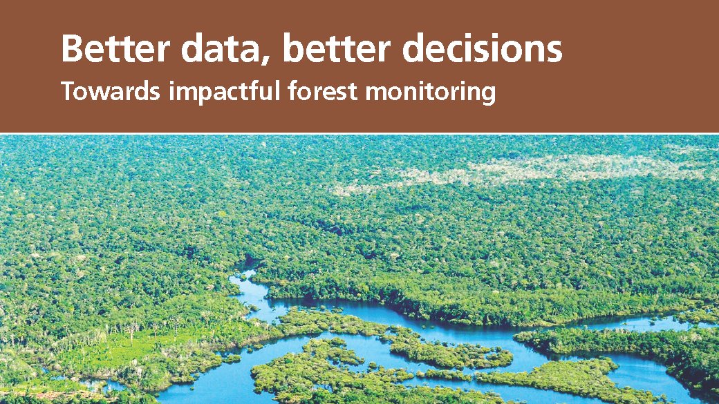 FAOForestry's tweet image. Download the new #FAO publication: Better Data, Better Decisions bit.ly/317hp07 #REDD+