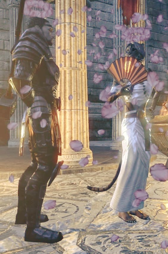 EsoMolags's tweet photo. So on Sunday 11th October everyone dressed up to the nines and attended a Molag's wedding! What a night, there was confetti, fireworks, a banquet with speeches and a good old knees up afterwards! #TamrielTogether #ESO @TESOnline @Bethesda_UK @bethesda_ESP https://t.co/avbJwFKokj