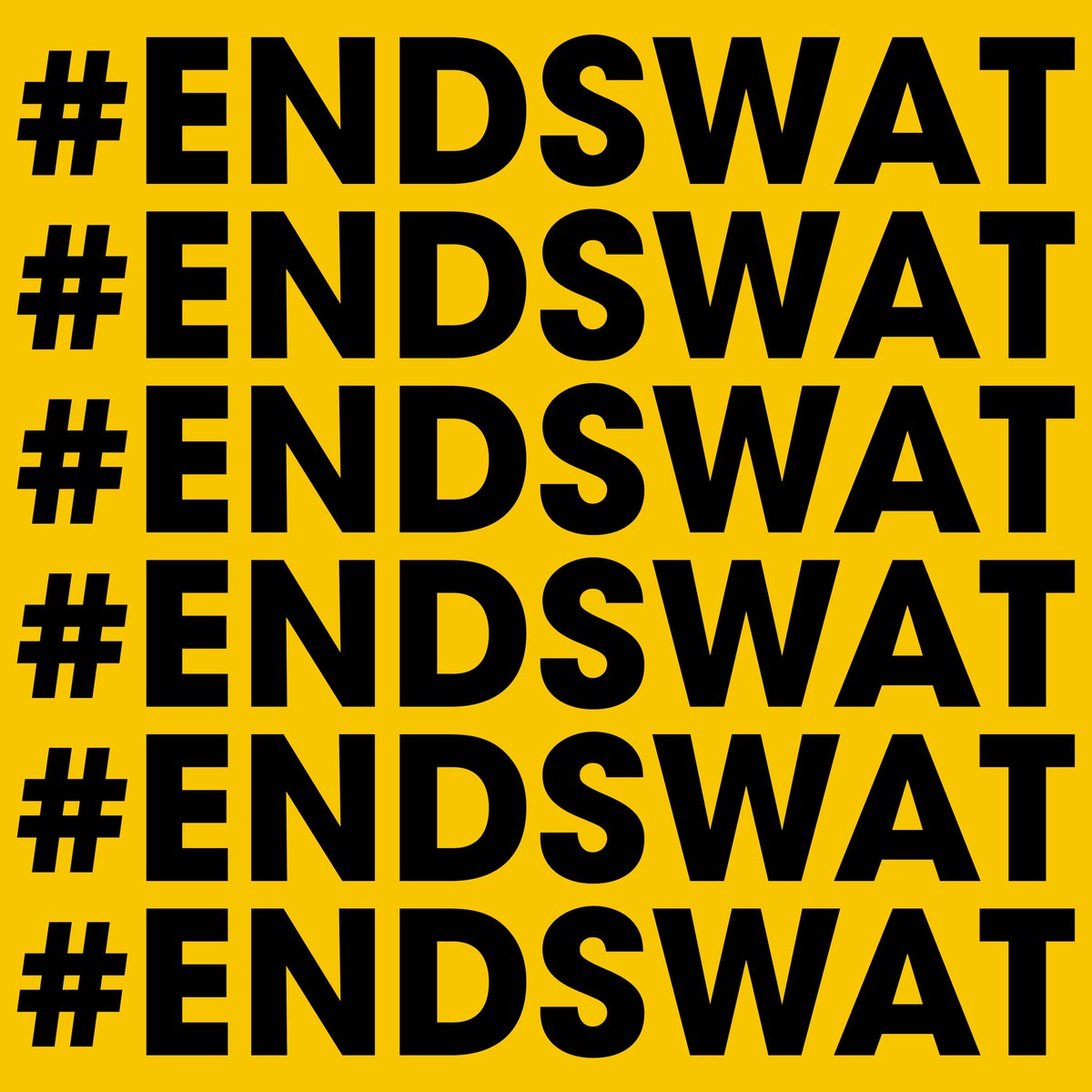 ChiScientifica's tweet photo. #EndSWAT https://t.co/hWvtP7zgxv