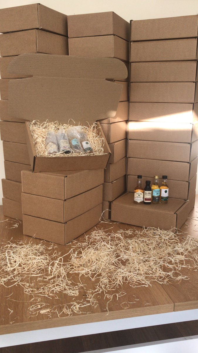 John Callely (@whiskeyisland) on Twitter photo Whiskey Tasting Kits nearly ready for dispatch all over Ireland, ahead of the online tasting next week. The group will be sampling <a href="/TeelingWhiskey/">Teeling Whiskey</a> <a href="/slanewhiskey/">Slane Whiskey</a> <a href="/KnappWhiskey/">Knappogue Whiskey</a> <a href="/mitchellandson/">Mitchell & Son</a> from the comfort of their home! Whiskey Tasting Kits nearly ready for dispatch all over Ireland, ahead of the online tasting next week. The group will be sampling <a href="/TeelingWhiskey/">Teeling Whiskey</a> <a href="/slanewhiskey/">Slane Whiskey</a> <a href="/KnappWhiskey/">Knappogue Whiskey</a> <a href="/mitchellandson/">Mitchell & Son</a> from the comfort of their home!