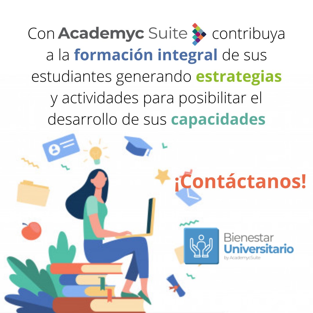 Conoce más en
equipoawen.com

#EQAwen #universidad #softwareparauniversidades #academycsuite  #universidadesdecolombia #BienestarUniversitario #Cultura #SoftwareBienestarUniversitario #CulturaUniversitaria