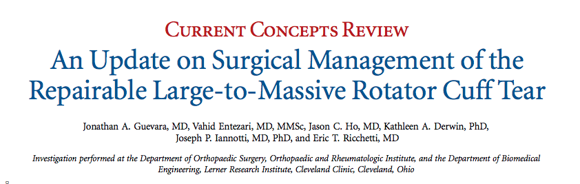 OrthoJC's tweet photo. Despite evolving techniques, large to massive cuff tears still have high failure rates. How do you manage these patients?
Lastest @jbjs 
https://t.co/9SRNOlvrQq
#Ortho
#surgery
#shoulder https://t.co/O3i1xceJM3
