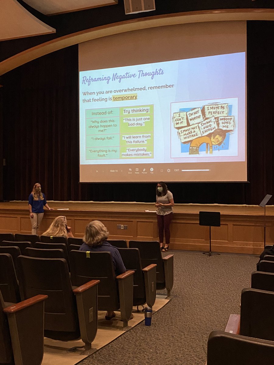 Feeling relaxed after a great session with Mrs. Sidon and Ms. Medeiros- thank you! <a href="/MsMedeirosWH/">Mrs. Donahue</a> <a href="/DrCSJones/">Christopher Jones</a> <a href="/WH_Super/">Jeff Szymaniak</a>