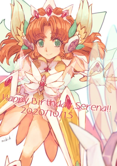 セレナちゃんお誕生日おめでとう……??
#セレナ・カデンツァヴナ・イヴ生誕祭2020
#シンフォギア生誕祭イラスト 