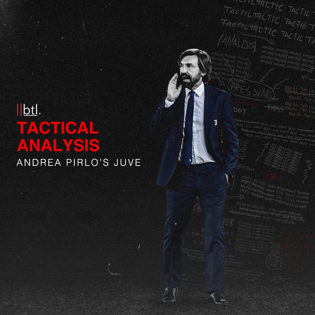 breakthelines's tweet photo. In his first job of his coaching career, Andrea Pirlo has taken the reins at Juventus, with the goal of continuing Juve’s dynasty and ushering in a new generation.

@TyLevinsohn analyzes Pirlo’s tactical philosophy and shape in his first few weeks at Juve: https://t.co/xcVhFkKdGc https://t.co/wgOaYt0YWh